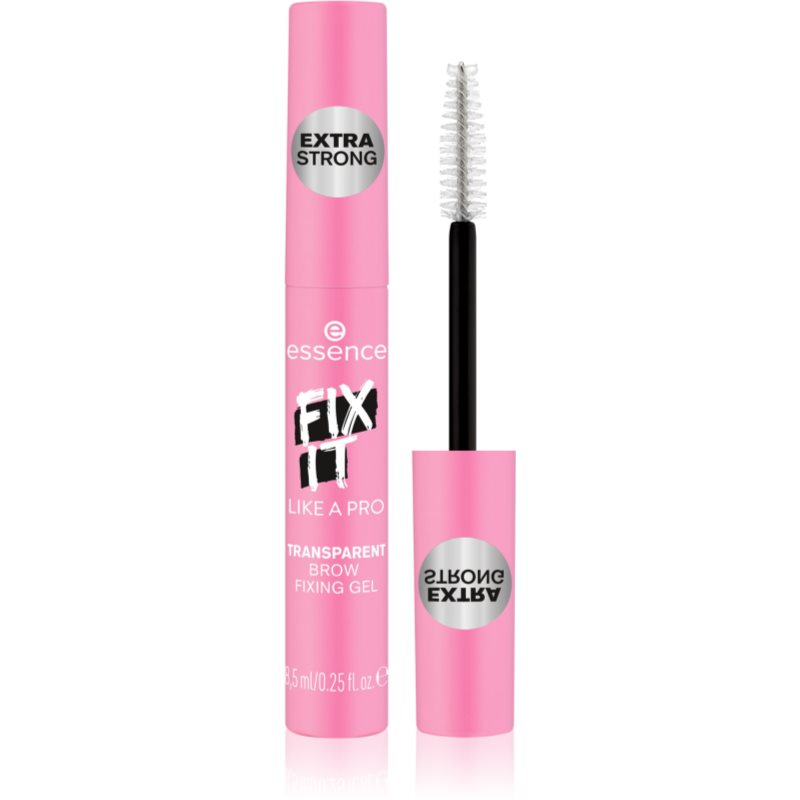 essence FIX IT LIKE A PRO прозрачен фиксиращ гел за вежди 8 мл.