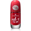 essence Gel Nail Colour лак за нокти цвят 56 red-y to go 8 мл.