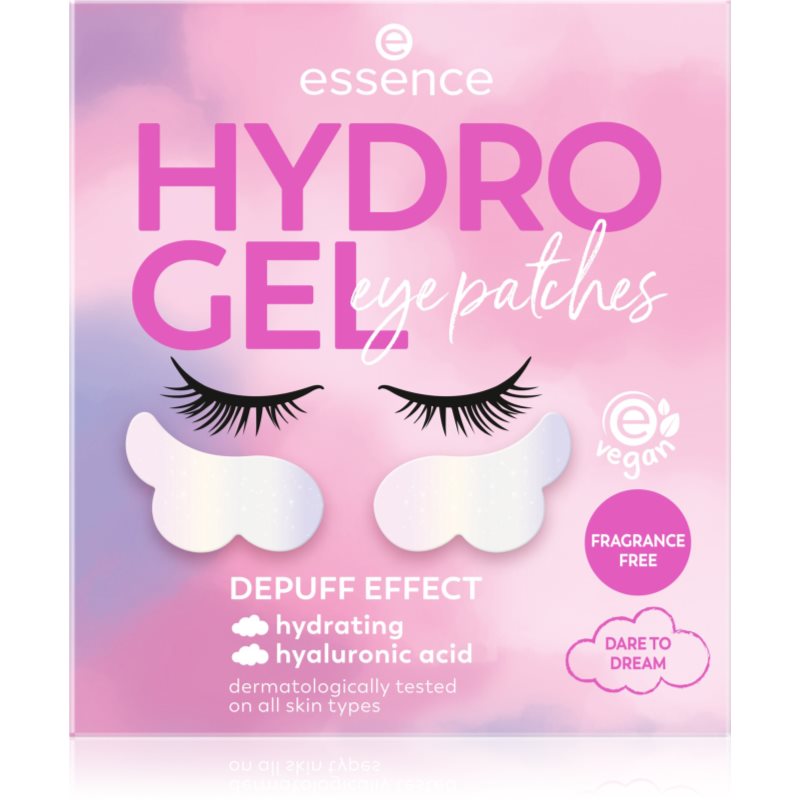 essence HYDRO GEL хидрогелова маска за зоната около очите Dare To Dream 2 бр.