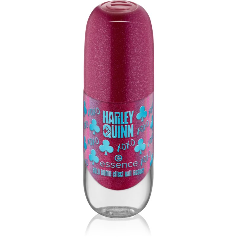 essence Harley Quinn лак за нокти цвят 01 XOXO