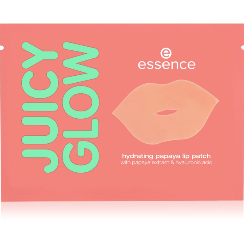 essence JUICY GLOW PAPAYA хидратираща маска за устни 1 бр.