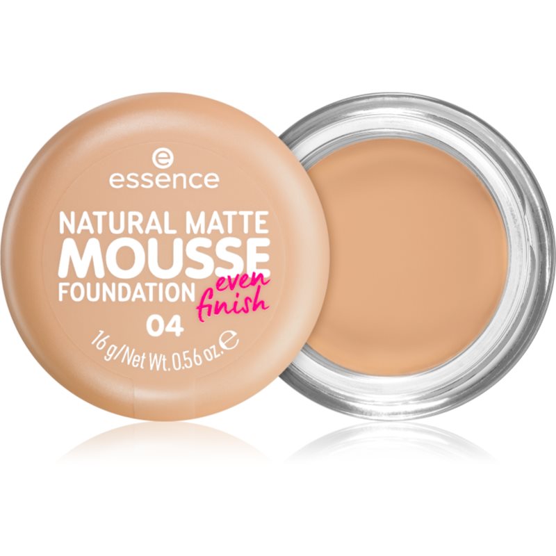essence NATURAL MATTE MOUSSE грим -пяна цвят 04 16 гр.
