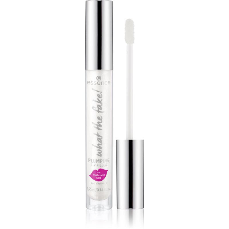 essence WHAT THE FAKE! блясък за устни за по-голям обем цвят 01 oh my plump! 4
