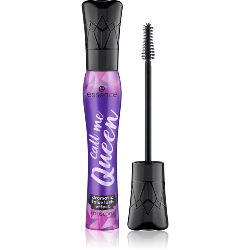essence call me QUEEN спирала за ефект на изкуствени мигли цвят Black 11