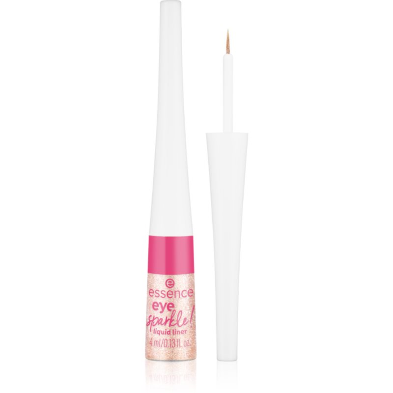 essence eye sparkle! течни очни линии с блясък цвят 01 Sparkling Lights 4 мл.