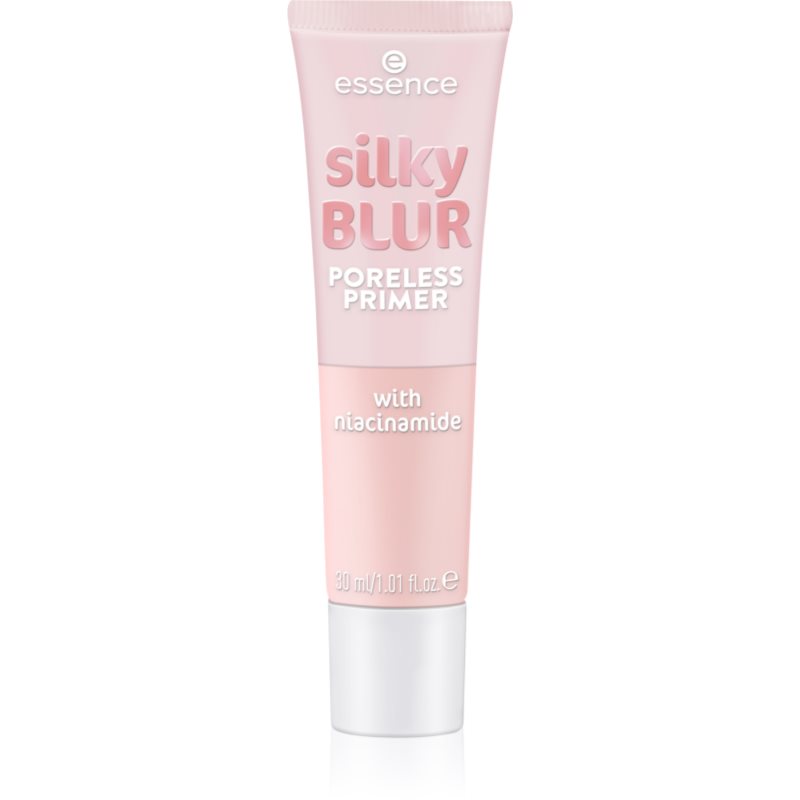 essence silky BLUR основа за минимизиране на порите с ниацинамид 30 мл.