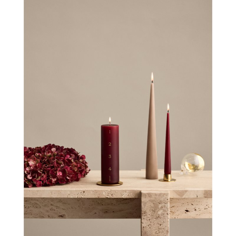 ester & erik advent deep wine свещ 20 см на ниска цена