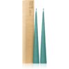ester & erik cone candles agave (no. 02) свещ 2x37 см