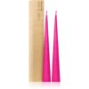 ester & erik cone candles clear pink (no. 41) свещ 2x37 см