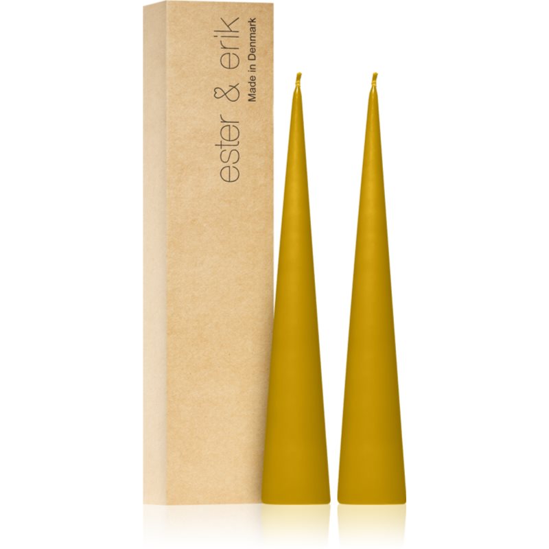ester & erik cone candles honey balm (no. 43) свещ 2x25 см на ниска цена