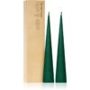 ester & erik cone candles marble green (no. 58) свещ 2x25 см