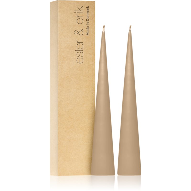 ester & erik cone candles melon sorbet (no. 19) свещ 2x25 см на ниска цена