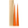 ester & erik cone candles mild orange (no. 16) свещ 2x37 см