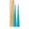 ester & erik cone candles turquoise (no. 56) свещ 2x37 см