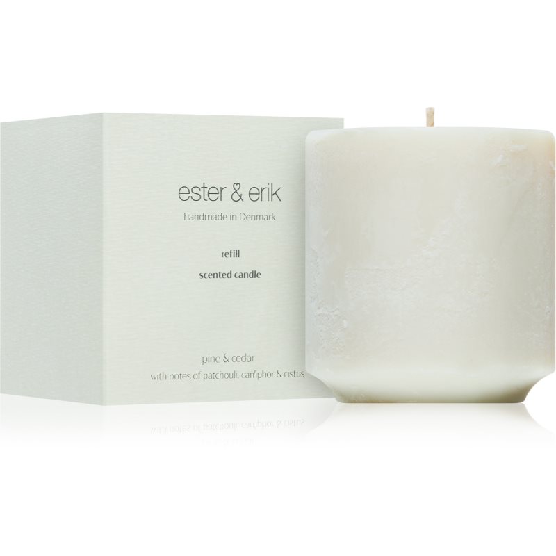 ester & erik pine & cedar ароматна свещ пълнител 220 гр.