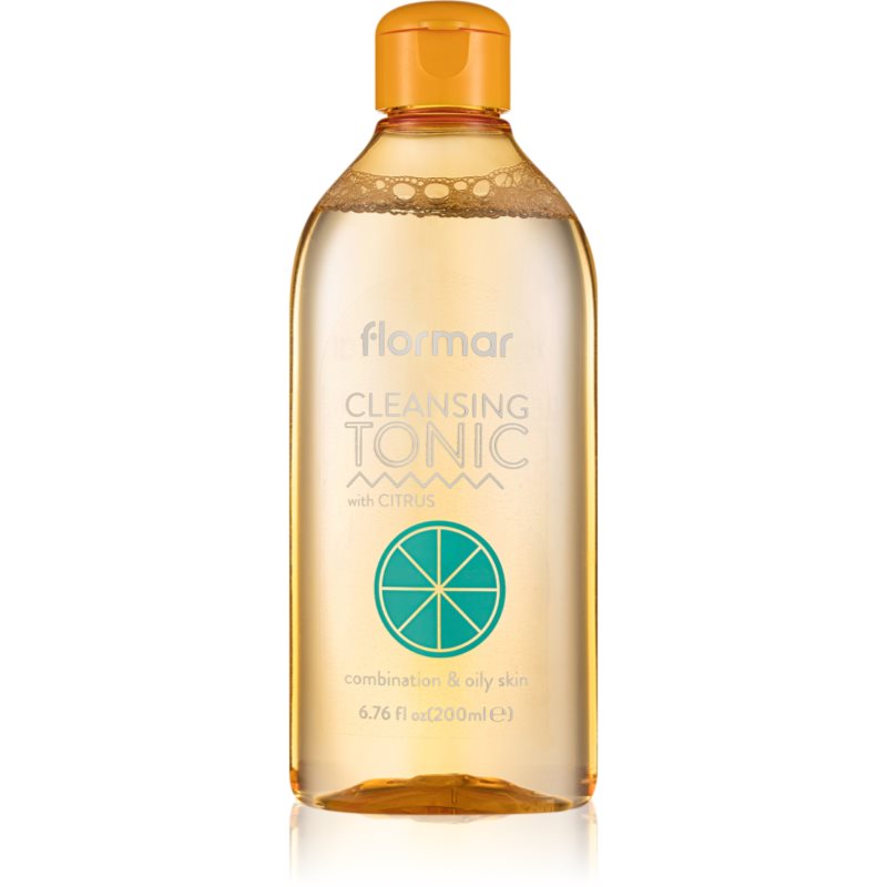 flormar Combination & Oily Skin Cleansing Tonic дълбоко почистващ тоник за смесена и мазна кожа 200 мл.