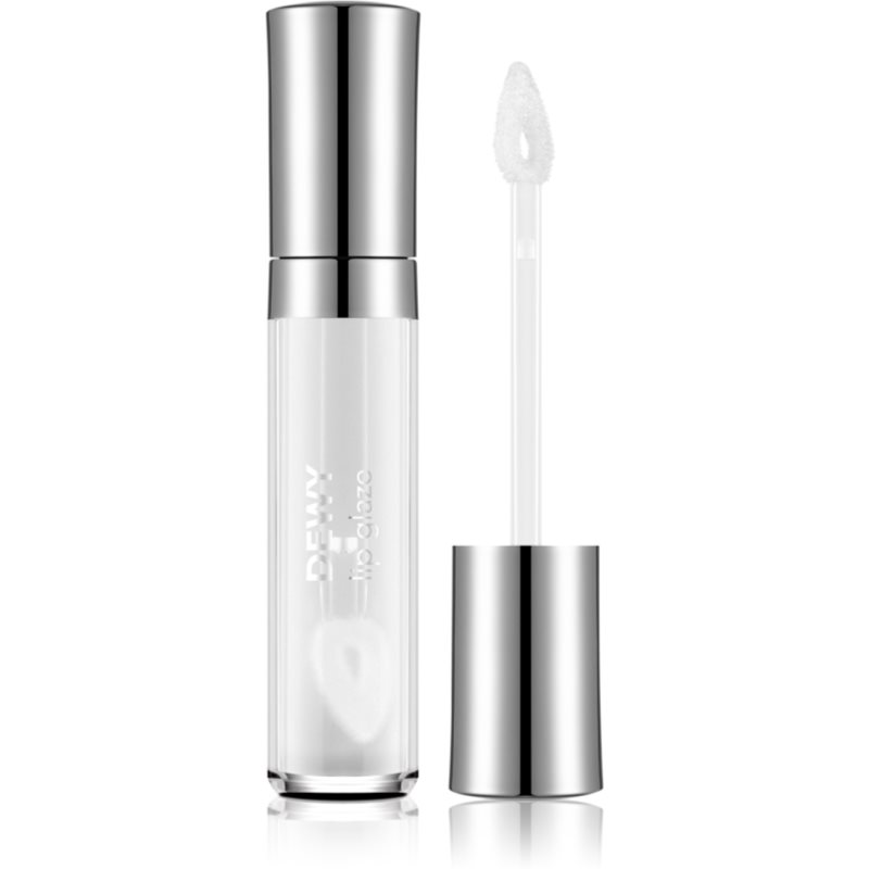 flormar Dewy Lip Glaze хидратиращ блясък за устни цвят 001 Wet Lips 4
