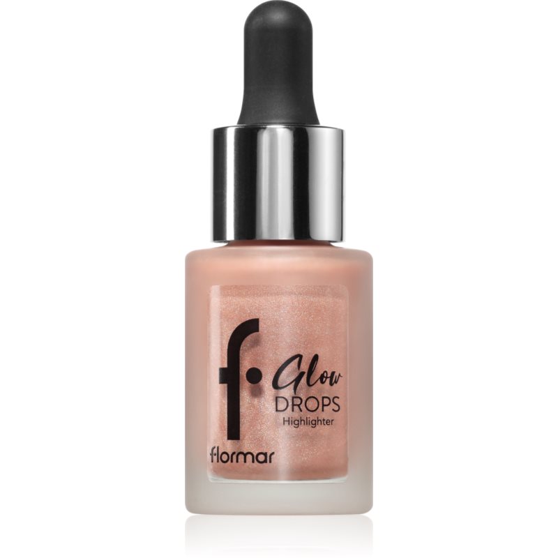 flormar Glow Drops Lip Tattoo течен хайлайтър цвят 002 Sun Glow 14 мл.