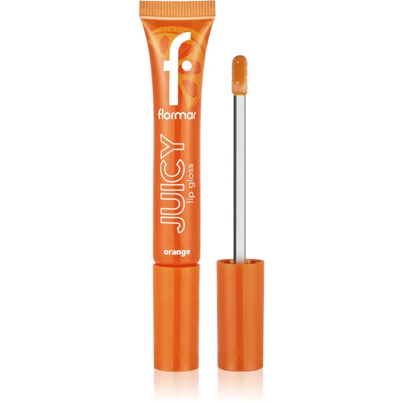 flormar Juicy Lip Gloss хидратиращ блясък за устни цвят 002 Orange 10 мл.