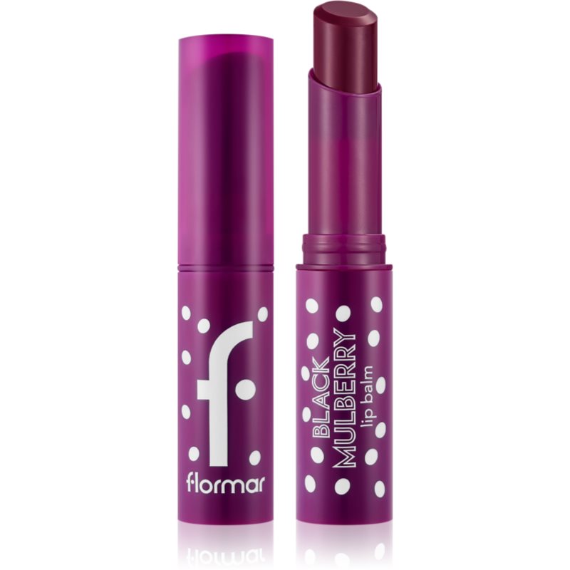 flormar Lip Balm балсам за устни с вкус цвят 002 Black Mulberry 3 гр. на ниска цена