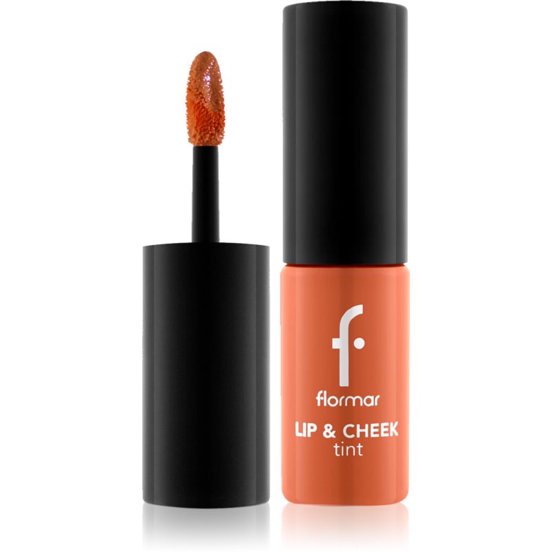 flormar Lip & Cheek Tint течен руж за устни и скули цвят 003 Apricot Marmalade 6.7 мл.