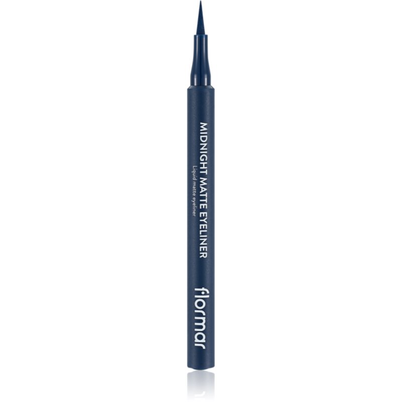 flormar Midnight Matte Eyeliner очна линия писалка с матиращ ефект цвят 03 Dark Blue 1 мл. на ниска цена