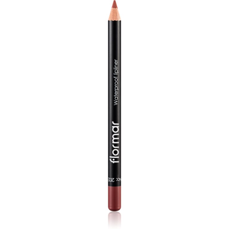 flormar Waterproof Lipliner водоустойчив молив за устни цвят 202 Soft Pink Brown 1
