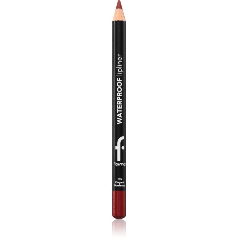 flormar Waterproof Lipliner водоустойчив молив за устни цвят 205 Elegant Bordeaux 1.14 гр.