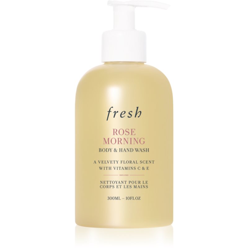 fresh Rose Morning Body & Hand Wash душ гел от роза 300 мл. на ниска цена