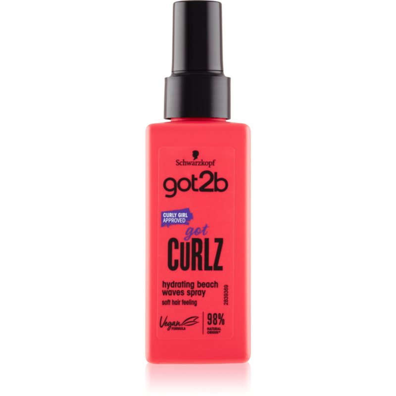 got2b Curlz стилизиращ спрей за дефиниране на вълни 150 мл.