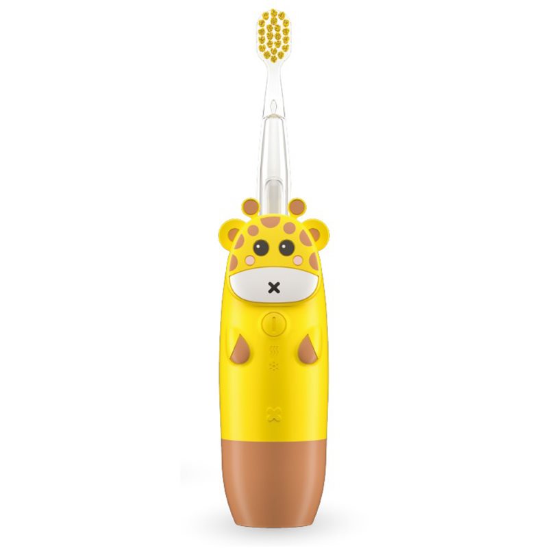 innoGIO GIOGiraffe Sonic Toothbrush четка за зъби за деца Yellow 1 бр. на ниска цена