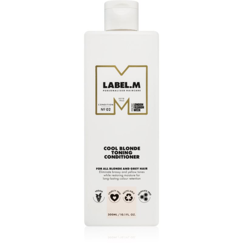 label.m Cool Blonde балсам за руса коса 300 мл.