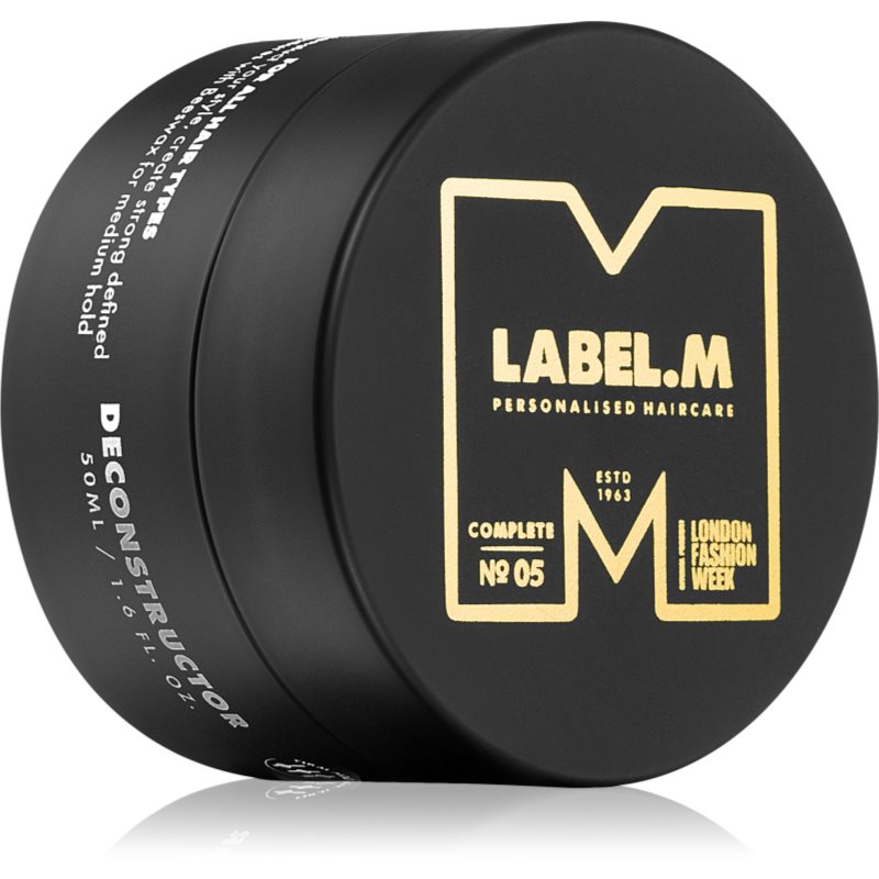 label.m Deconstructor стилизираща паста За коса 50 мл.