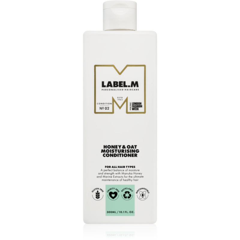 label.m Honey & Oat хидратиращ балсам за ежедневна употреба 300 мл.