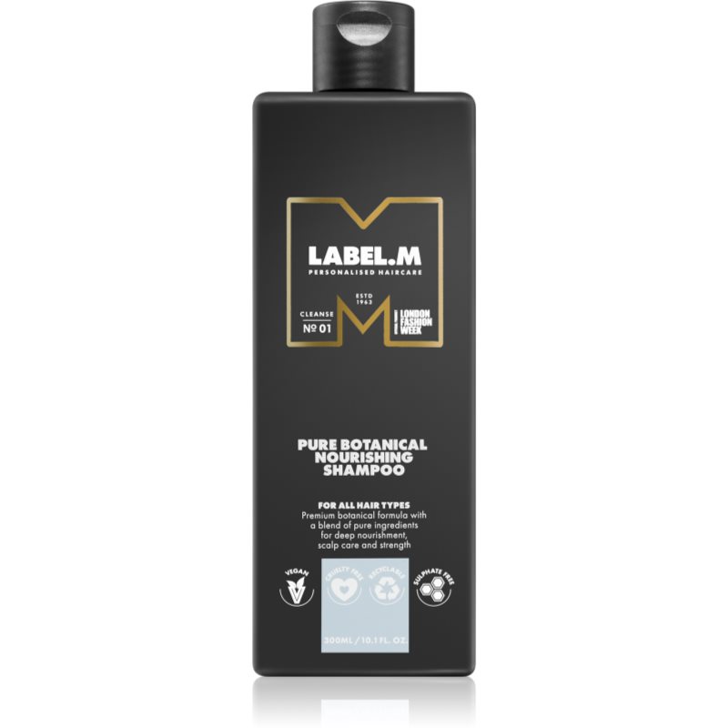 label.m Pure Botanical интензивен хидратиращ шампоан за всички видове коса 300 мл.