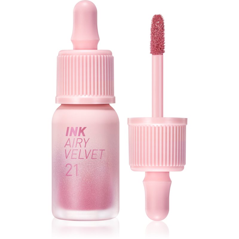 peripera Ink Airy Velvet крем-червило с матиращ ефект цвят 21 Fluffy Peach 4 гр. на ниска цена