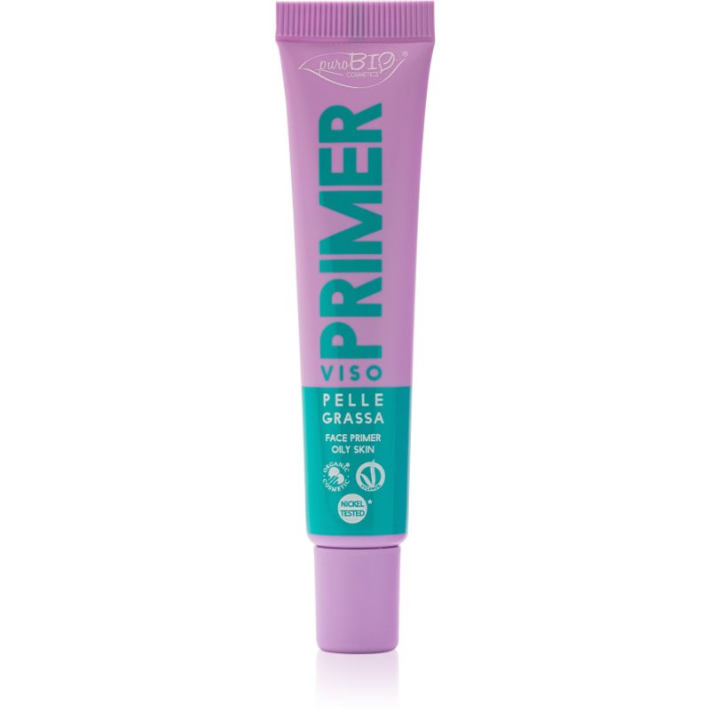 puroBIO Cosmetics Primer основа под фон дьо тен за мазна кожа 15 мл.