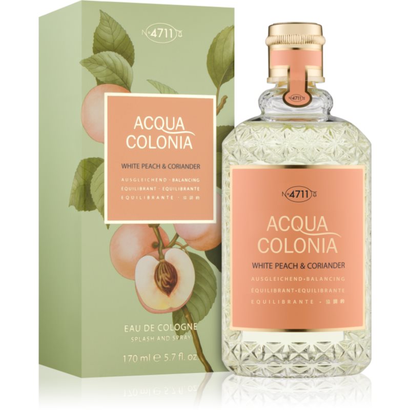 4711 Acqua Colonia White Peach & Coriander одеколон унисекс 170 мл. на ниска цена