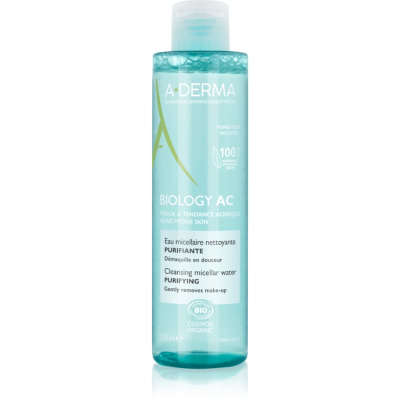 A-Derma Biology почистваща мицеларна вода 200 мл.