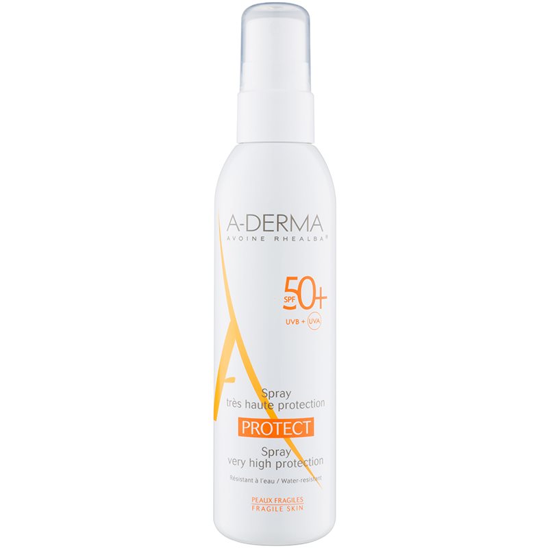 A-Derma Protect защитен лосион в спрей SPF 50+ 200 мл.