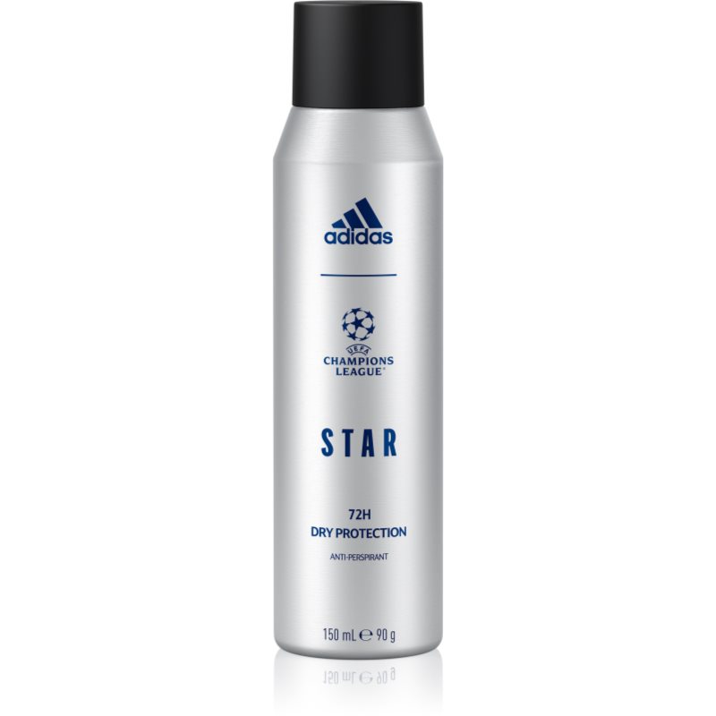 Adidas UEFA Champions League Star антиперспирант-спрей 72 ч. за мъже 150 мл.