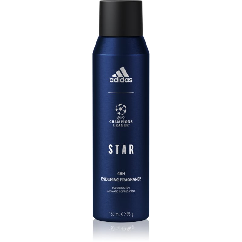 Adidas UEFA Champions League Star дезодорант в спрей с 48 часов ефект за мъже 150 мл.