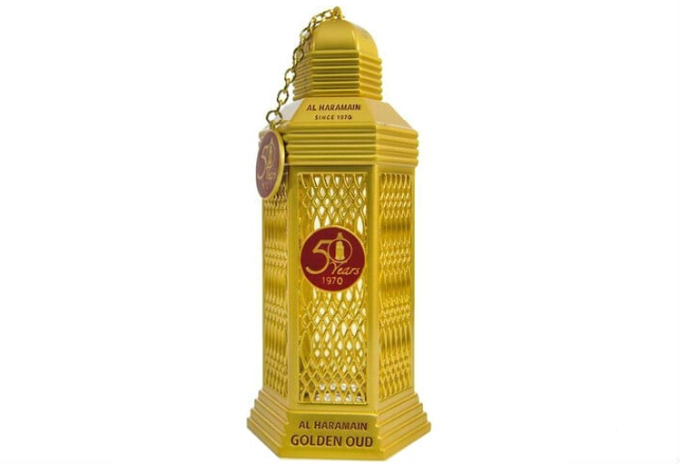Al Haramain 50 Years Golden Oud унисекс парфюм EDP - Оригинален продукт