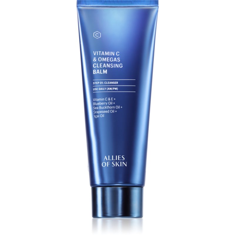 Allies of Skin Vitamin C & Omegas Cleansing Balm подхранващ почистващ балсам 100 мл.