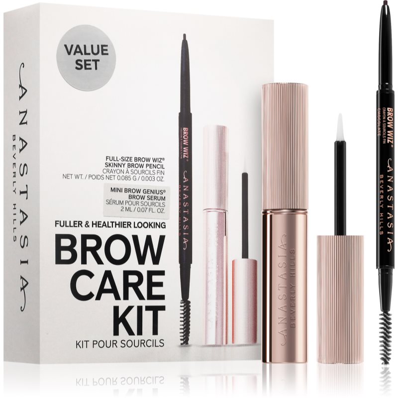 Anastasia Beverly Hills Brow Care Kit комплект за вежди цвят Ebony