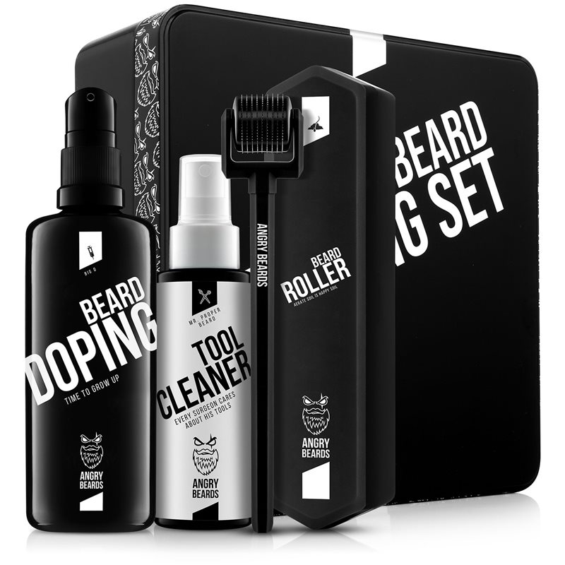 Angry Beards Dude's Cosmetics подаръчен комплект за брадата за мъже