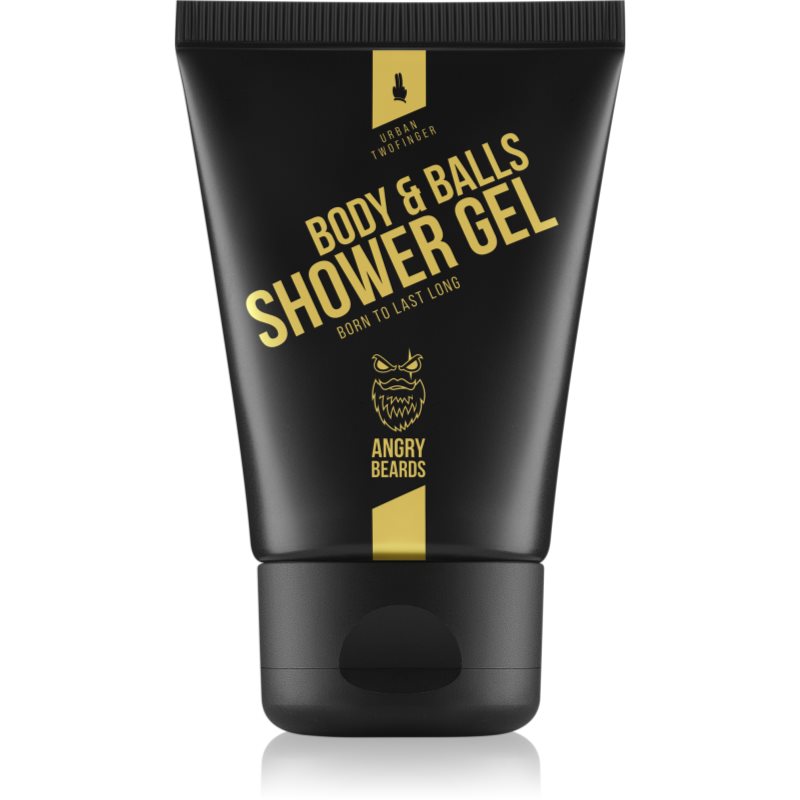 Angry Beards Urban Twofinger Shower Gel енергизиращ душ-гел 50 мл.