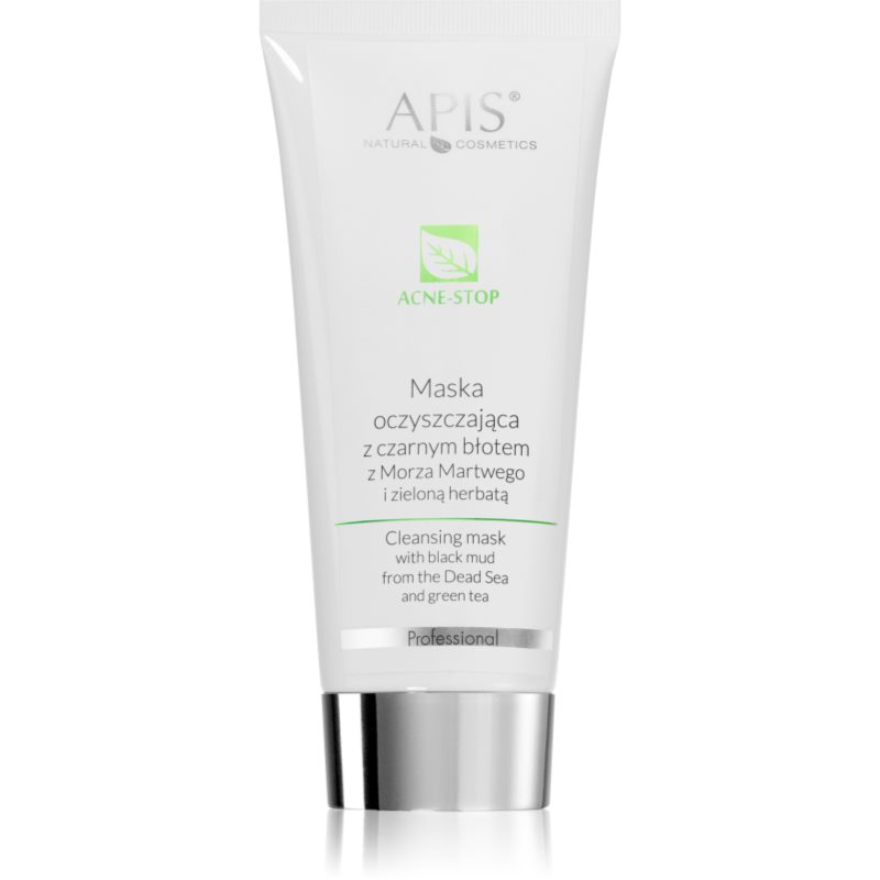 Apis Natural Cosmetics Acne-Stop Professional дълбоко почистваща маска за мазна кожа склонна към акне 200 мл.