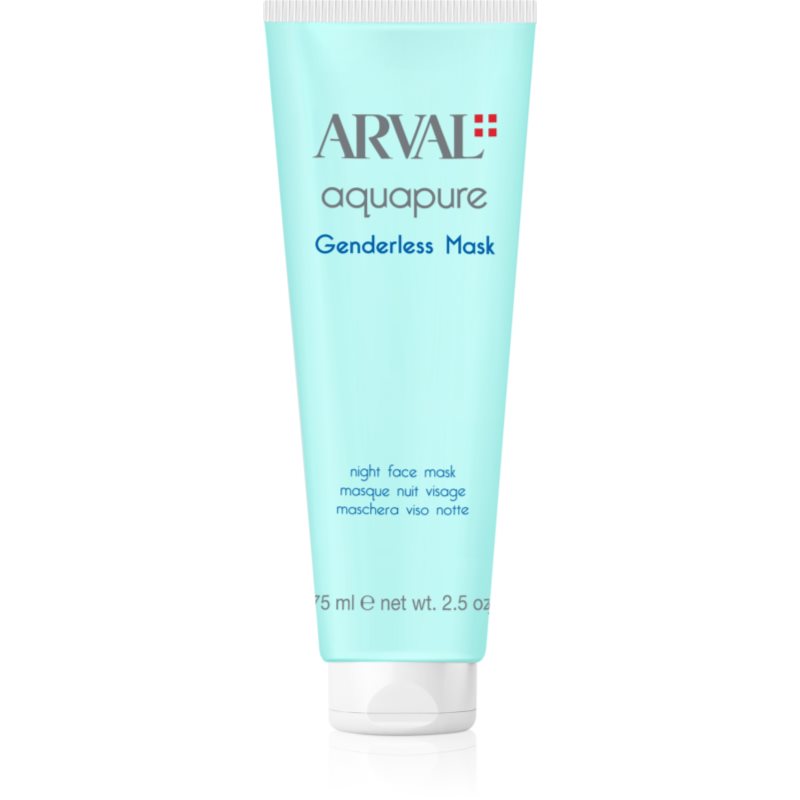 Arval Aquapure Genderless Mask нощна хидратираща маска за лице 75 мл.
