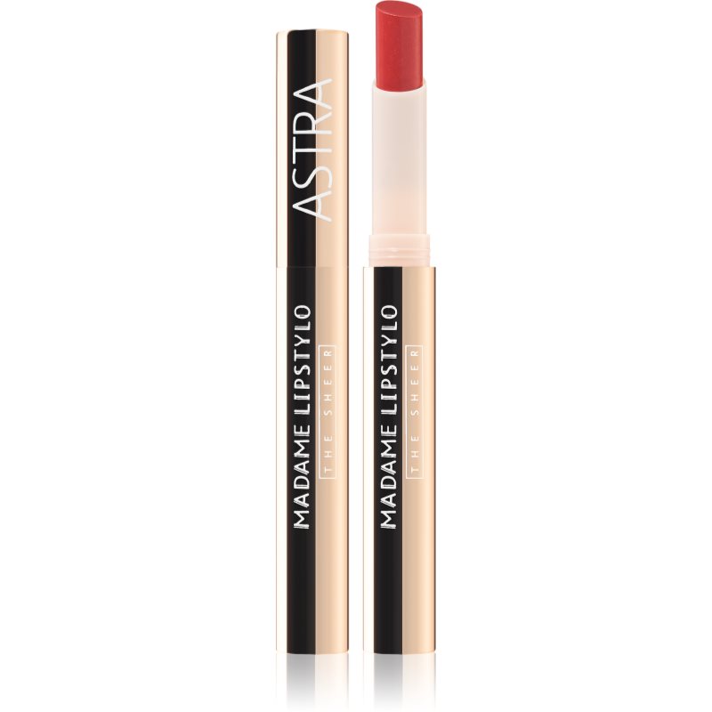Astra Make-up Madame Lipstylo The Sheer бляскаво червило за обем на устните цвят 05 Jolie Coco 2 гр.